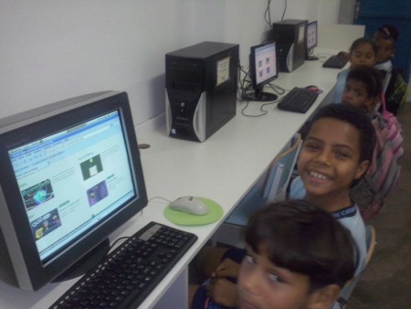 Visita ao Museu virtual da Light - turma 204